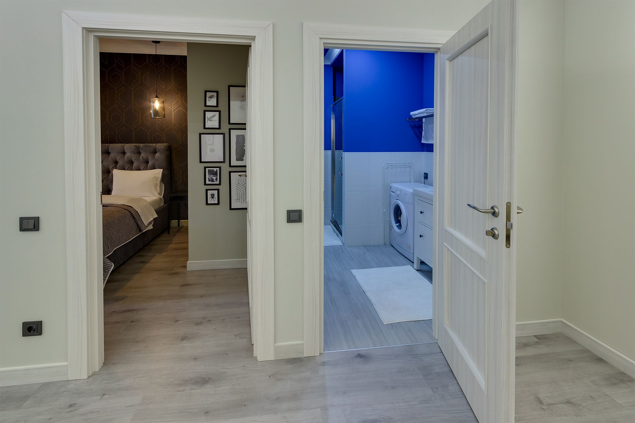 grand apartment, 1 queen bed with sofa bed, courtyard view, ground floor | living room