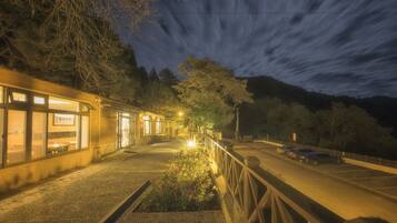 Front of property - evening/night