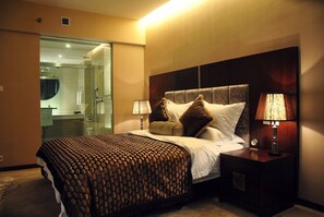 In-room safe, desk, blackout drapes, iron/ironing board