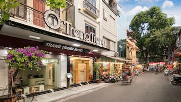 Fachada de la propiedad