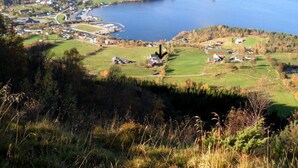 Overnattingsstedets uteomr åder
