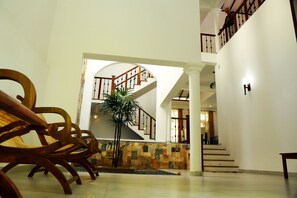 Blick von der Unterkunft