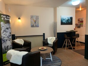 Lobby - Hôtel Le Regis (Mont-Dore)