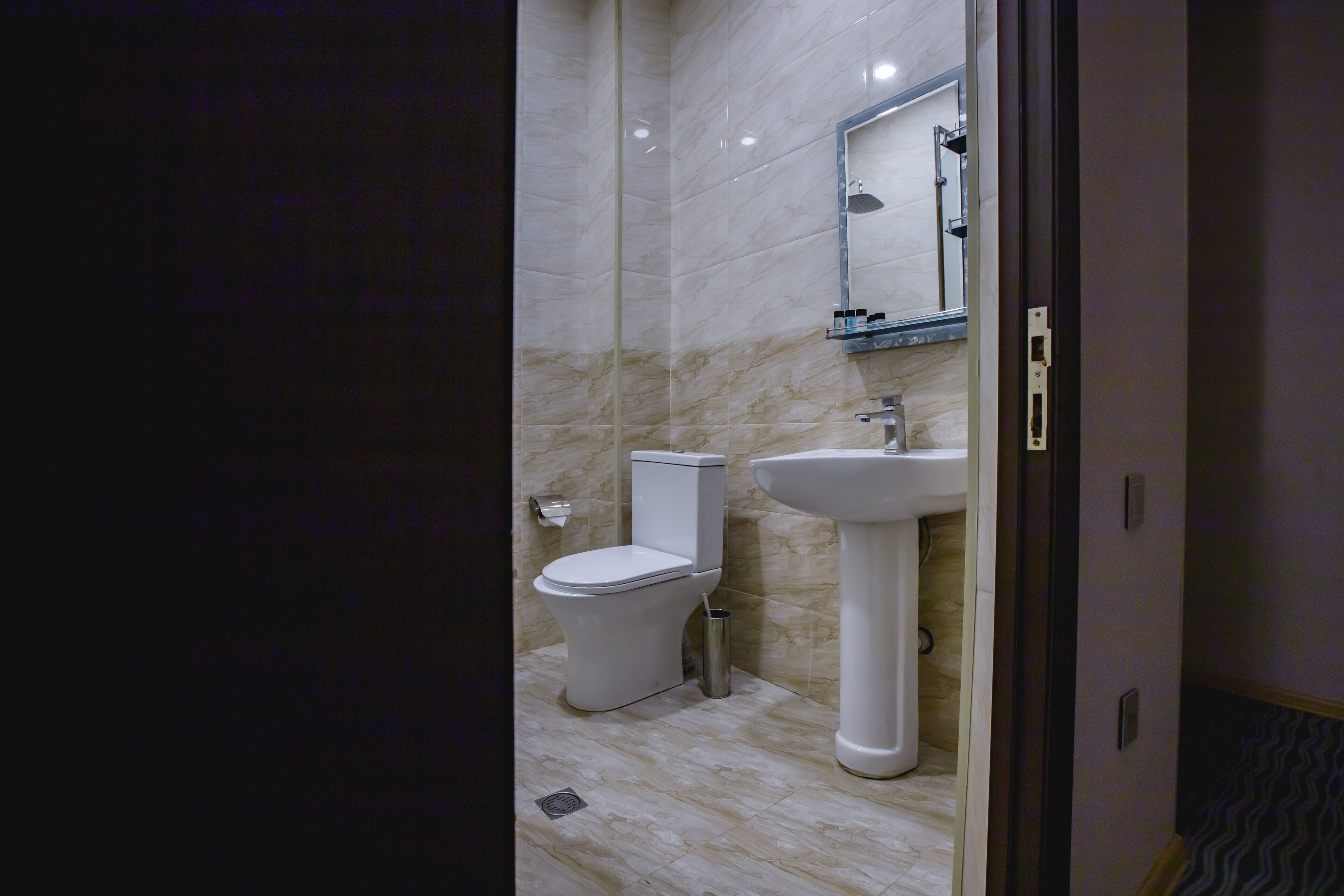 standard double room | bathroom shower