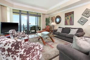 TV - *4 Bedroom* Phoenix West! Balcony On The BEACH! Condo 1909 (Orange Beach)