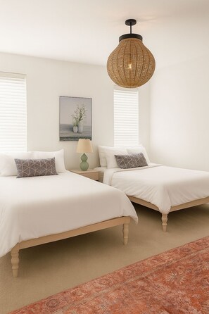 4 bedrooms, iron/ironing board, travel crib, WiFi