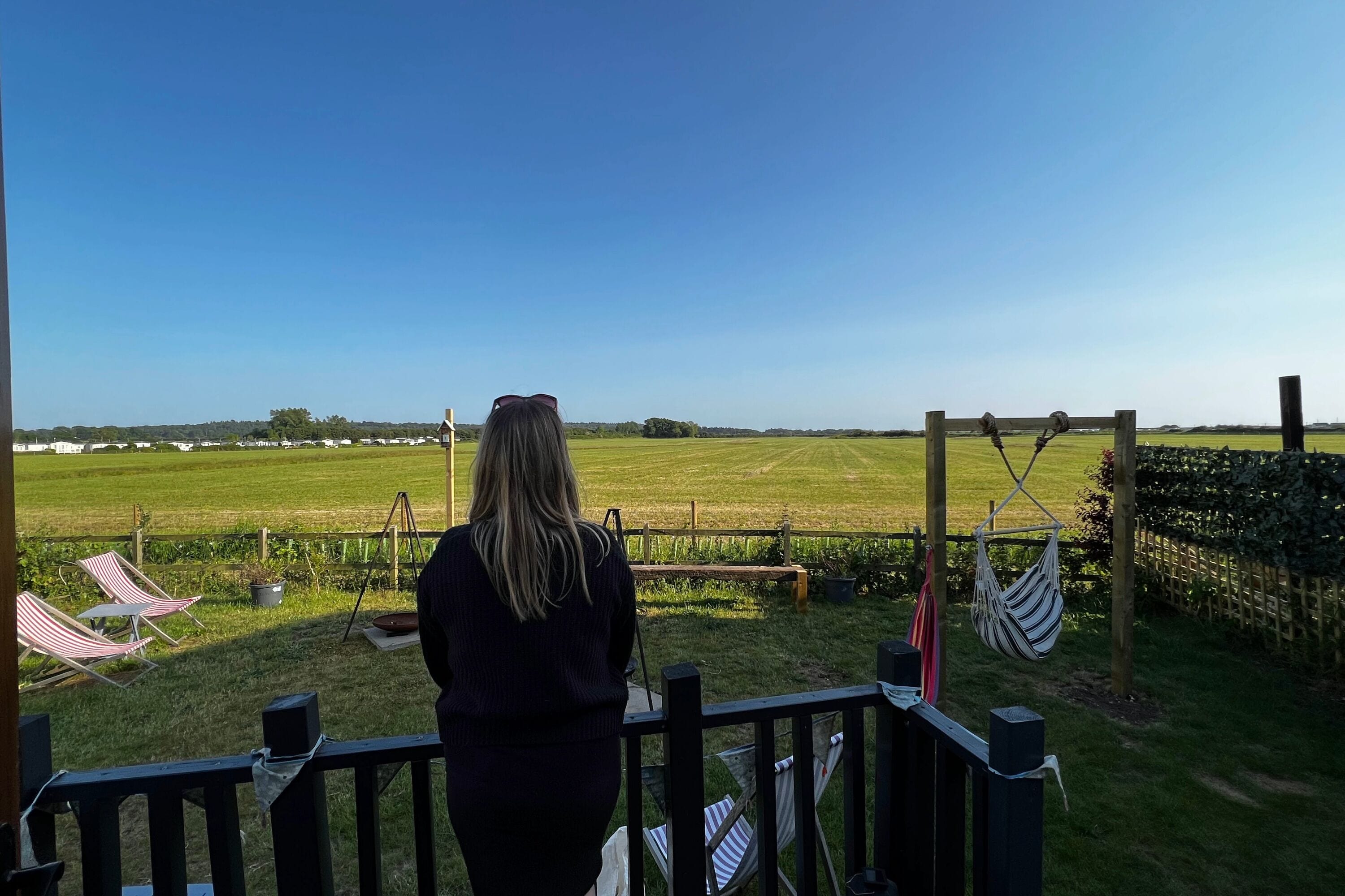 Comfort Cabin, 1 Double Bed, Garden View, Beachside