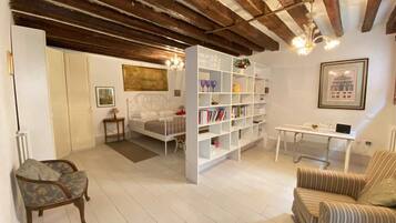 1 kamar tidur, seprai katun Mesir, dan seprai premium