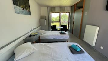 Doppelzimmer zur Einzelnutzung | Verdunkelungsvorhänge, schallisolierte Zimmer, Bettwäsche