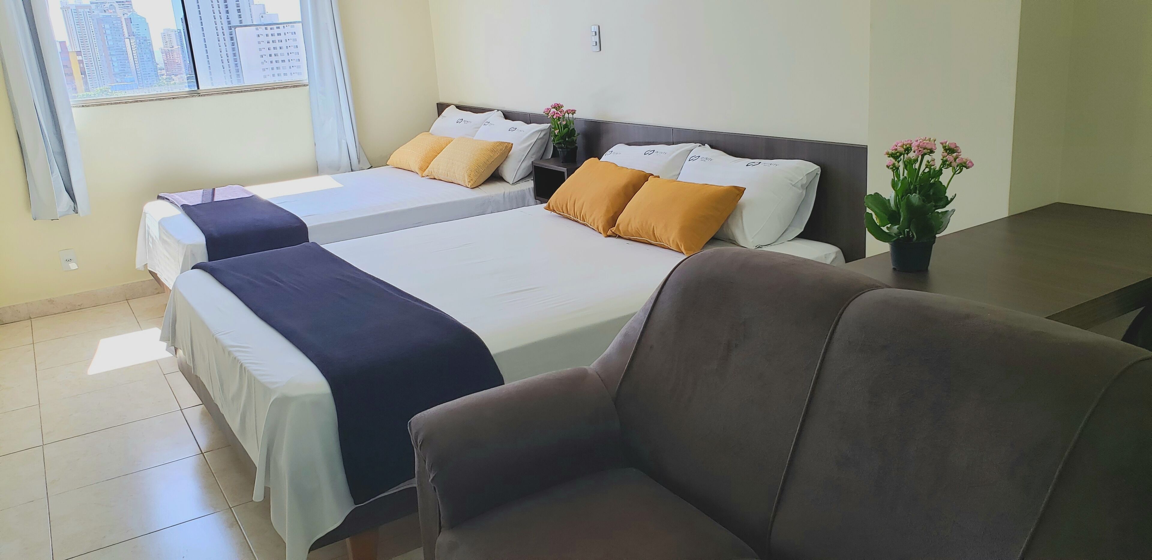 Minibar, desk, iron/ironing board, free WiFi