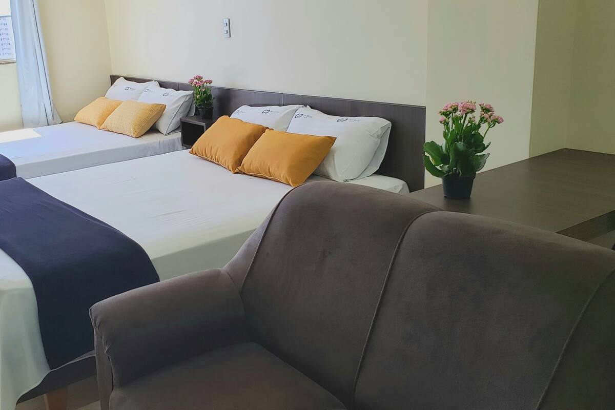 Minibar, desk, iron/ironing board, free WiFi