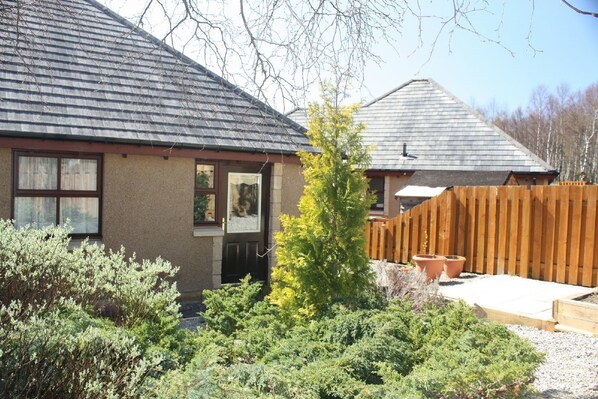 Fachada de la propiedad