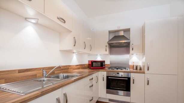 Private kitchen - Holm Farm Apartment No72 (Inverness)