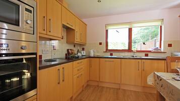 Fridge, microwave, dishwasher, freezer