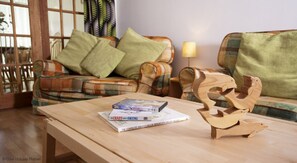 Flatskjerm-TV og DVD-spiller