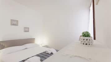 City-Apartment | 1 Schlafzimmer, Bettwäsche aus ägyptischer Baumwolle