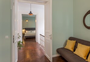 Appartement Familial, 1 grand lit et 1 canapé-lit | 1 chambre, minibar, décoration personnalisée, ameublement personnalisé