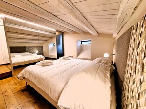 Duplex, 3 Bedrooms, Partial Sea View | 3 bedrooms, premium bedding, desk, soundproofing