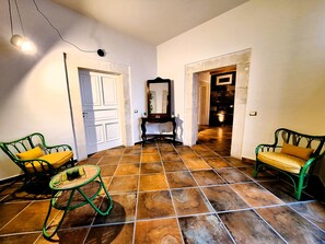 Duplex, 3 Bedrooms, Partial Sea View | Living area | Flat-screen TV, DVD player, pay films