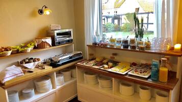 Dagelijks ontbijtbuffet inbegrepen