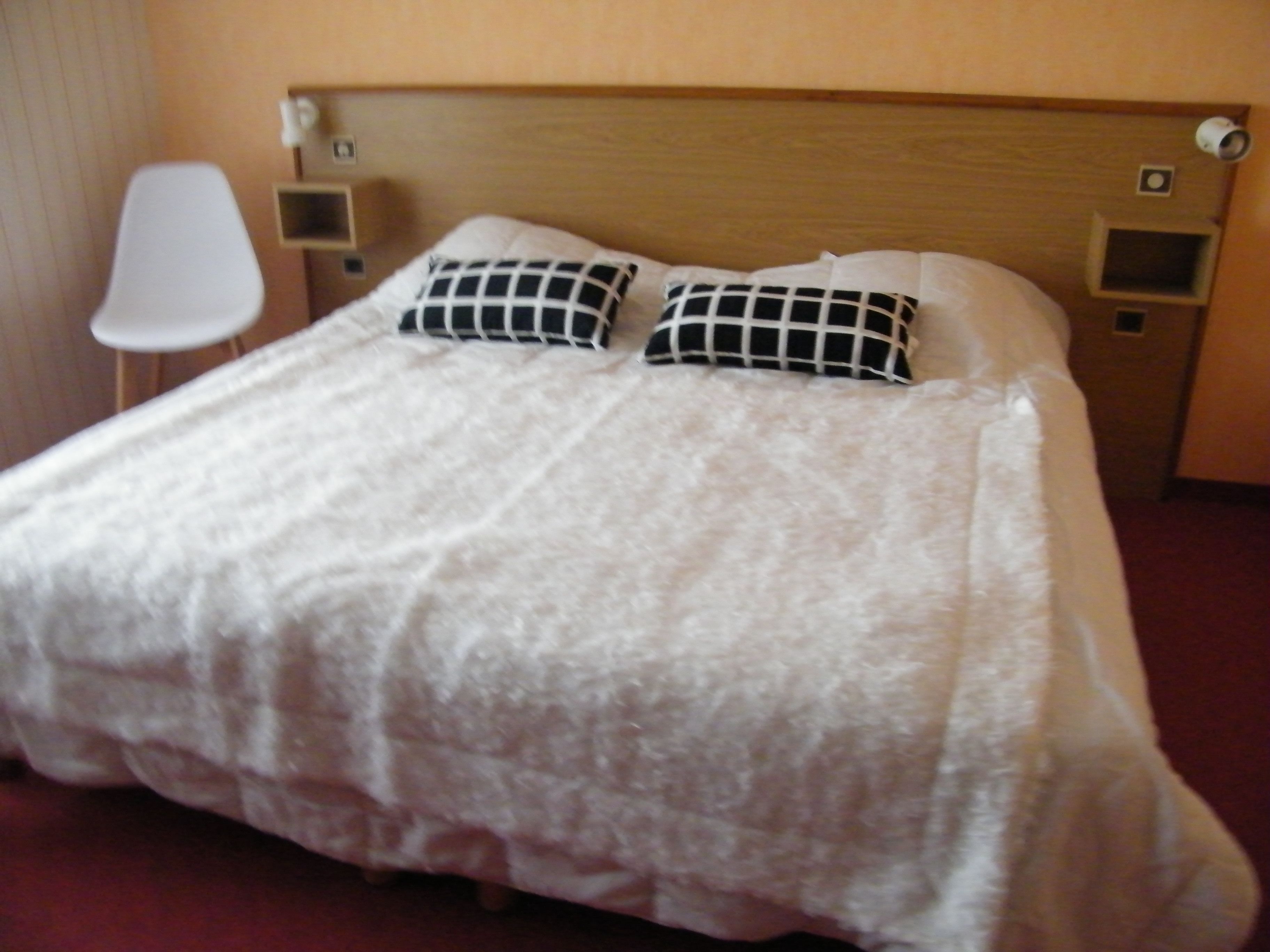 individually decorated, individually furnished, desk, blackout curtains