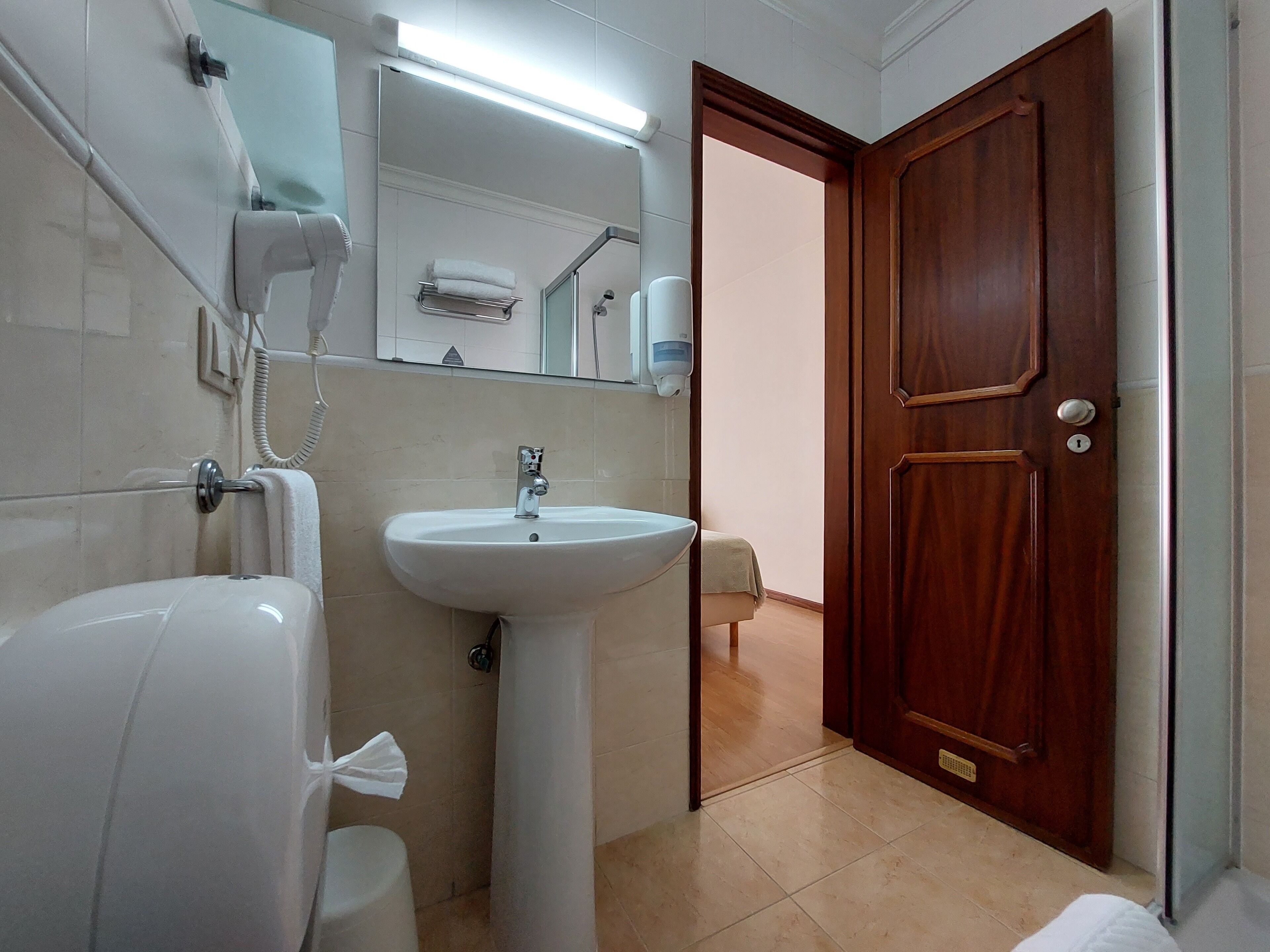 double room, balcony | bathroom | hair dryer, towels, soap, shampoo