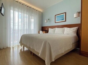 Double Room, Balcony | 18 bedrooms, premium bedding, desk, laptop workspace - Hotel Santiago Vagos (Vagos)