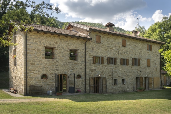 Façade de l’hébergement 