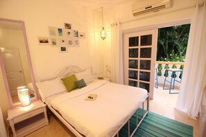 Double or Twin Room - OYO 9788 Home 1 BHK Near LPK Waterfront (Candolim)