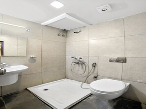 Double or Twin Room | Bathroom | Free toiletries, towels - OYO 674 Apartment Hotel Manar Luxury Suites (Hyderabad)