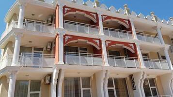 Fassade der Unterkunft