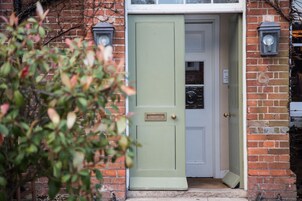 Entrada de la propiedad