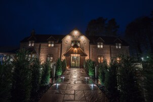 Front of property – evening/night