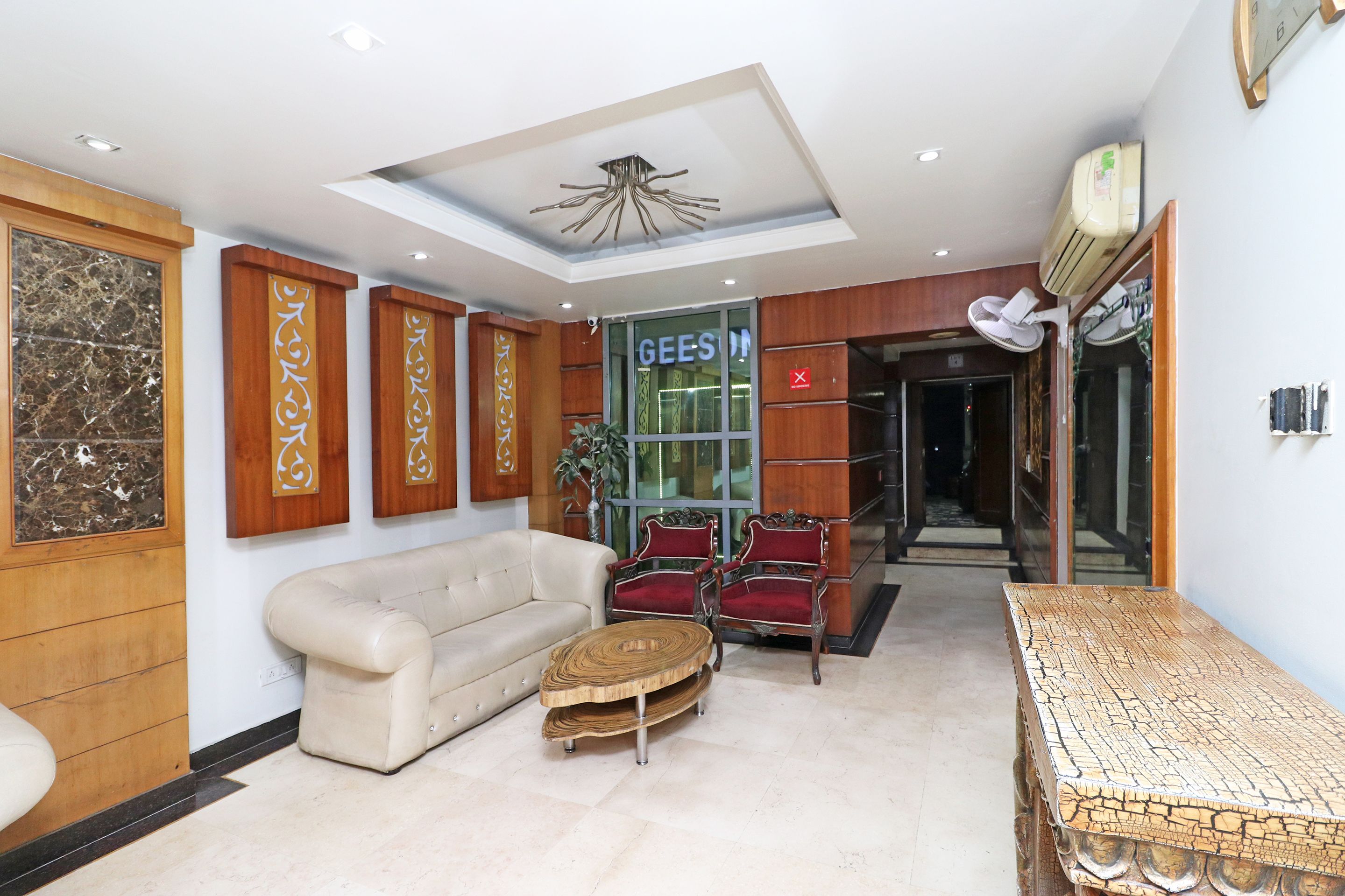 Sala de estar en el lobby