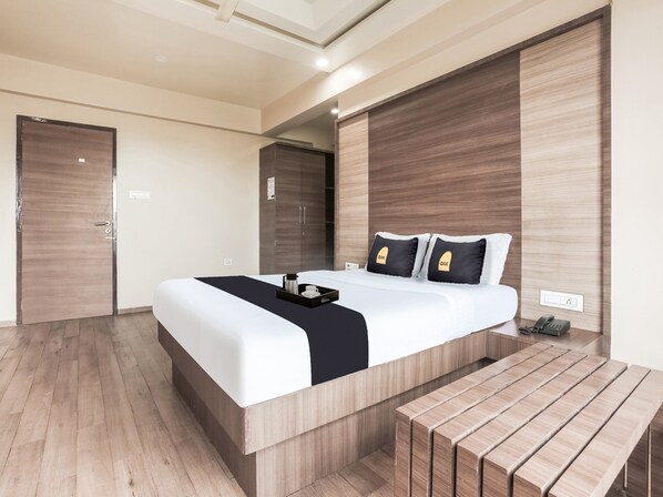 Habitación con 1 cama matrimonial o 2 individuales | Wifi gratis y ropa de cama 