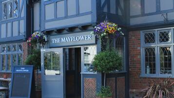 Entrada de la propiedad