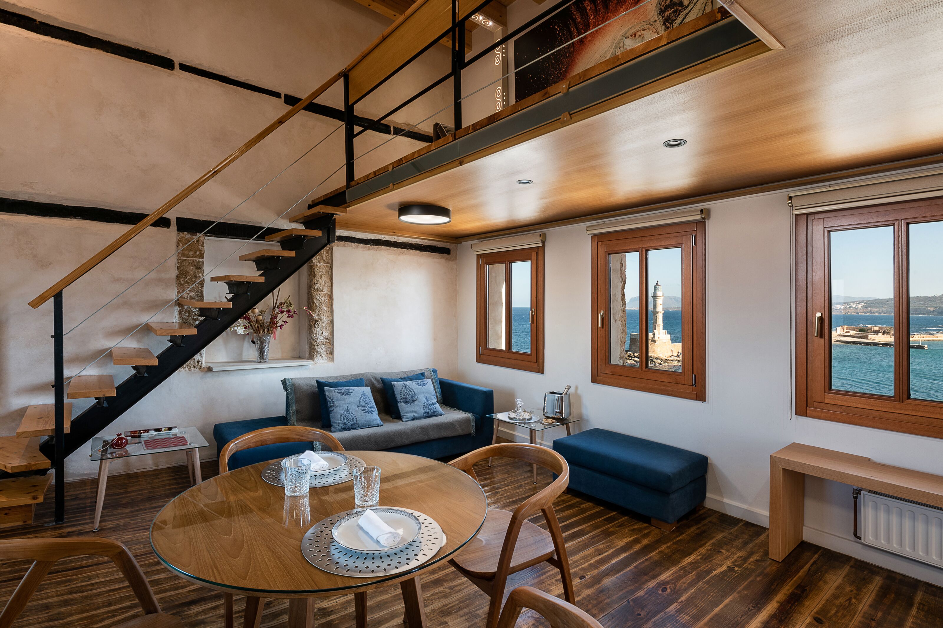 Panoramic Penthouse, Terrace, Sea View | In-room dining