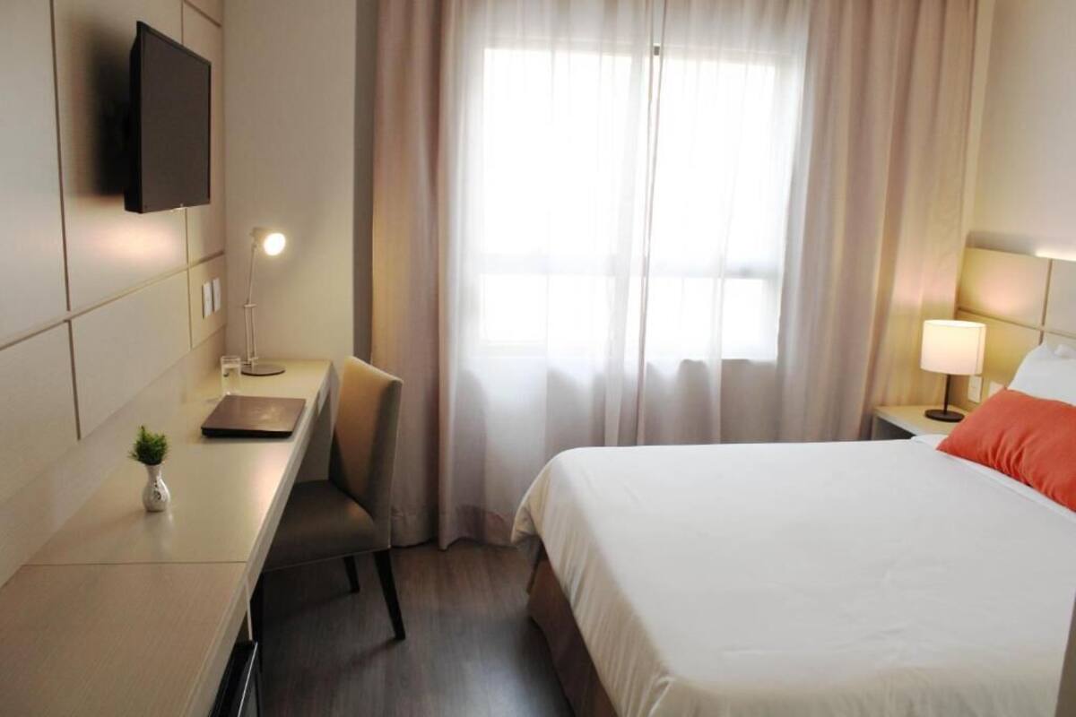 Minibar, in-room safe, desk, blackout curtains