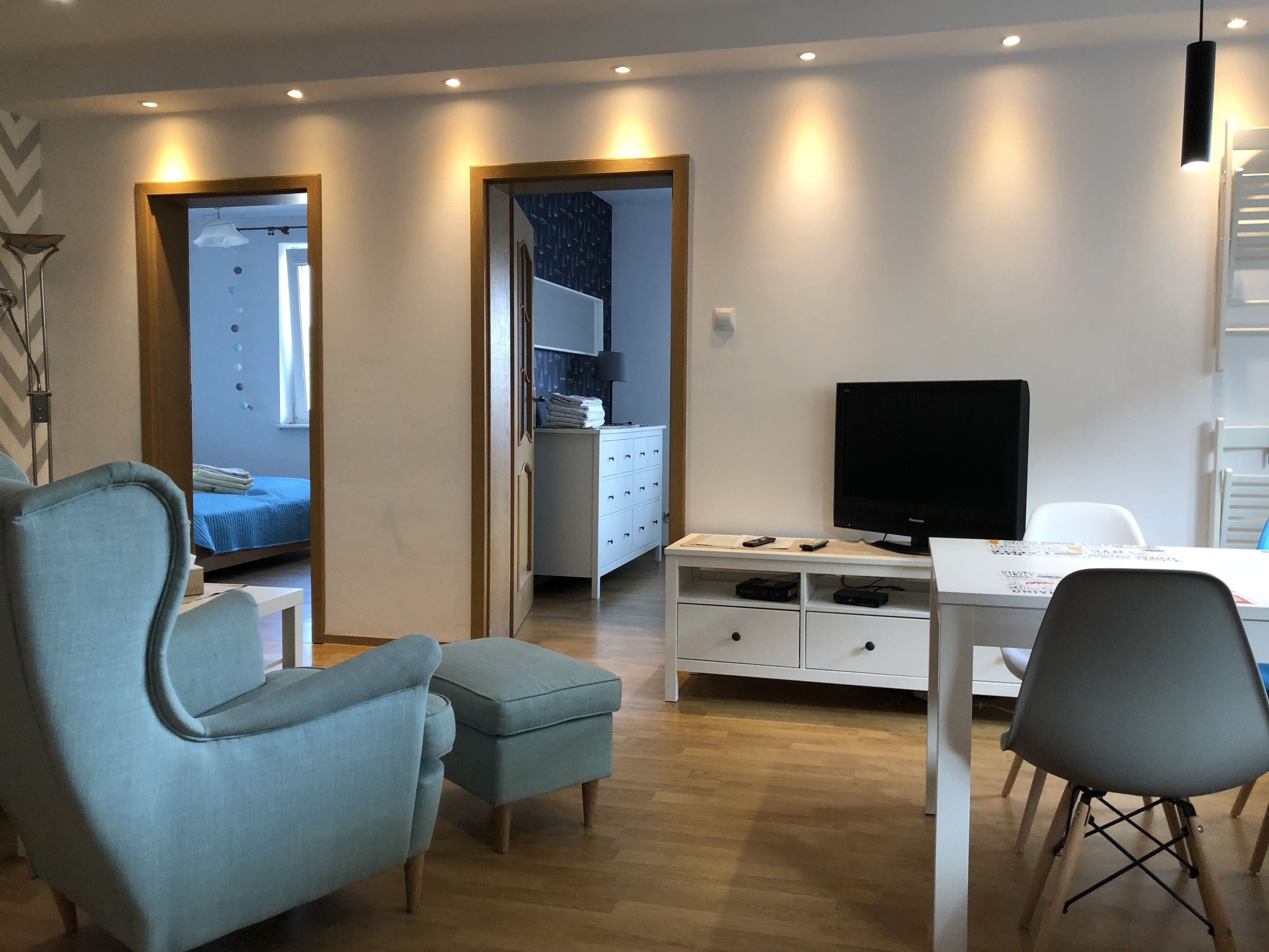 Appartement (PORT) | Salle de séjour | Télévision à écran plat, lecteur de DVD