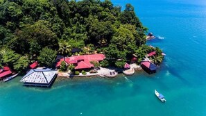 Fassade der Unterkunft