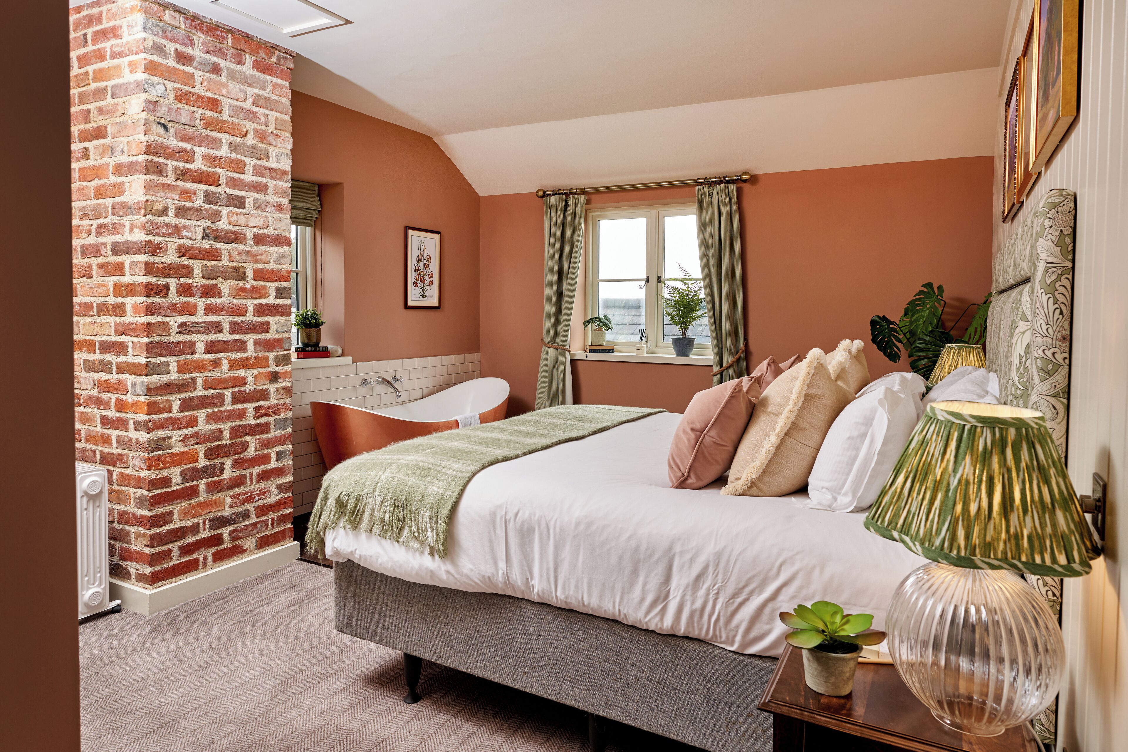 Chambre Luxe | Draps en coton égyptien, literie de qualité supérieure