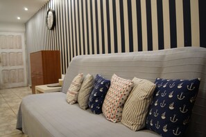 Apartamento conforto (BOSTON) | 1 quarto, roupas de cama premium, escrivaninha