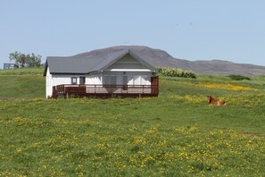 Blick von der Unterkunft