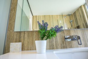 Villa, 2 Bedrooms, Private Pool | Bathroom sink - Protaras Zen Villa (Paralimni)
