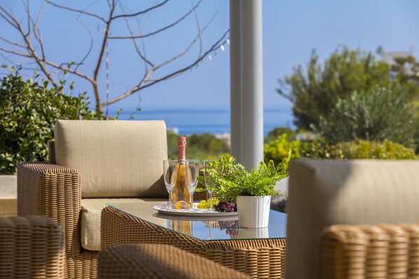 Villa, 2 Bedrooms, Private Pool | Terrace/patio - Protaras Zen Villa (Paralimni)