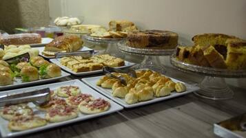 Gratis frukostbuffé varje dag