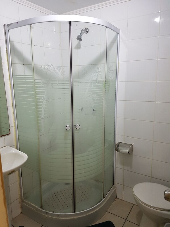 Family Room | Bathroom shower - Hostal Colo Colo (Concepción)