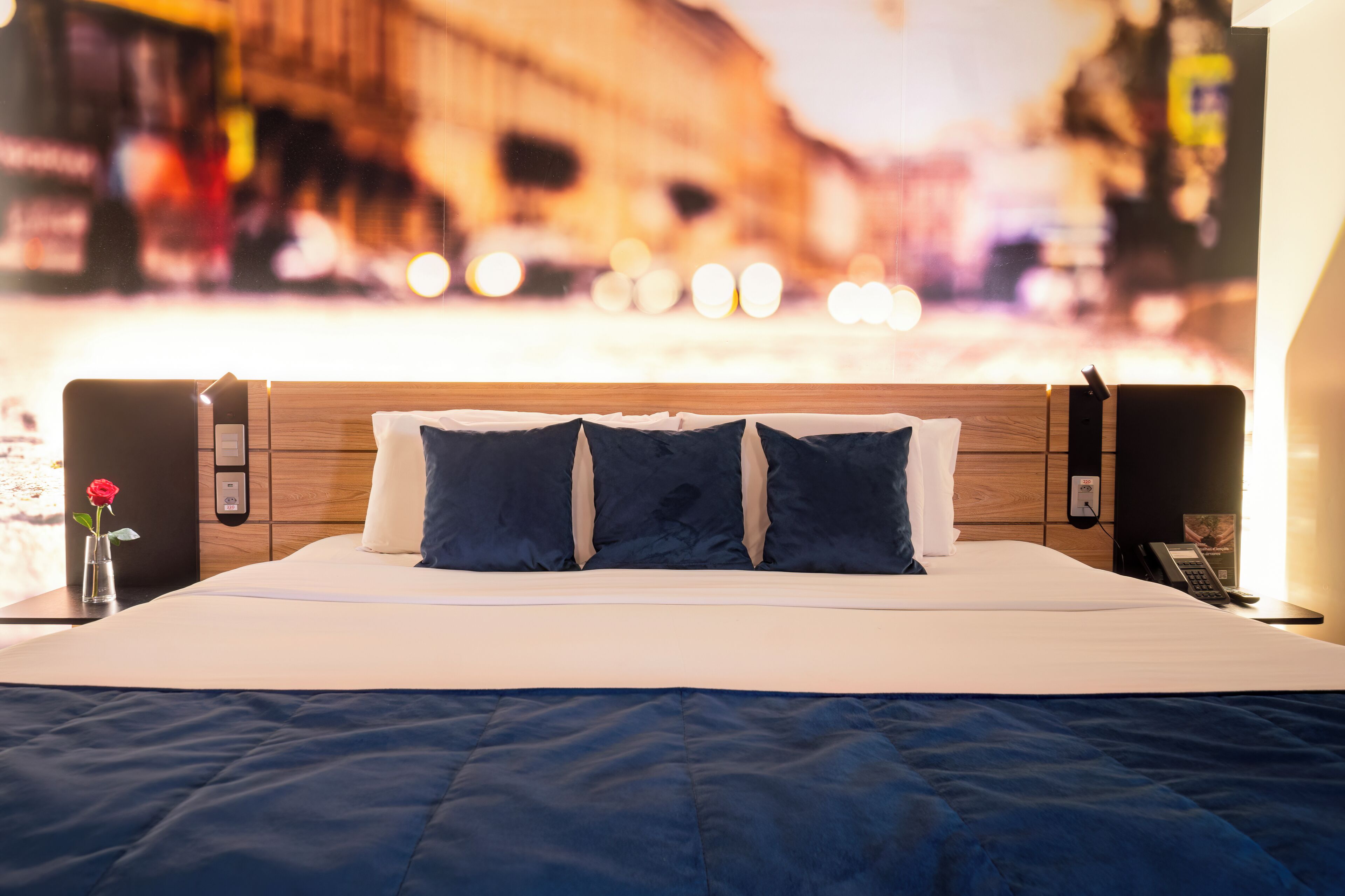 pillow-top beds, minibar, in-room safe, desk