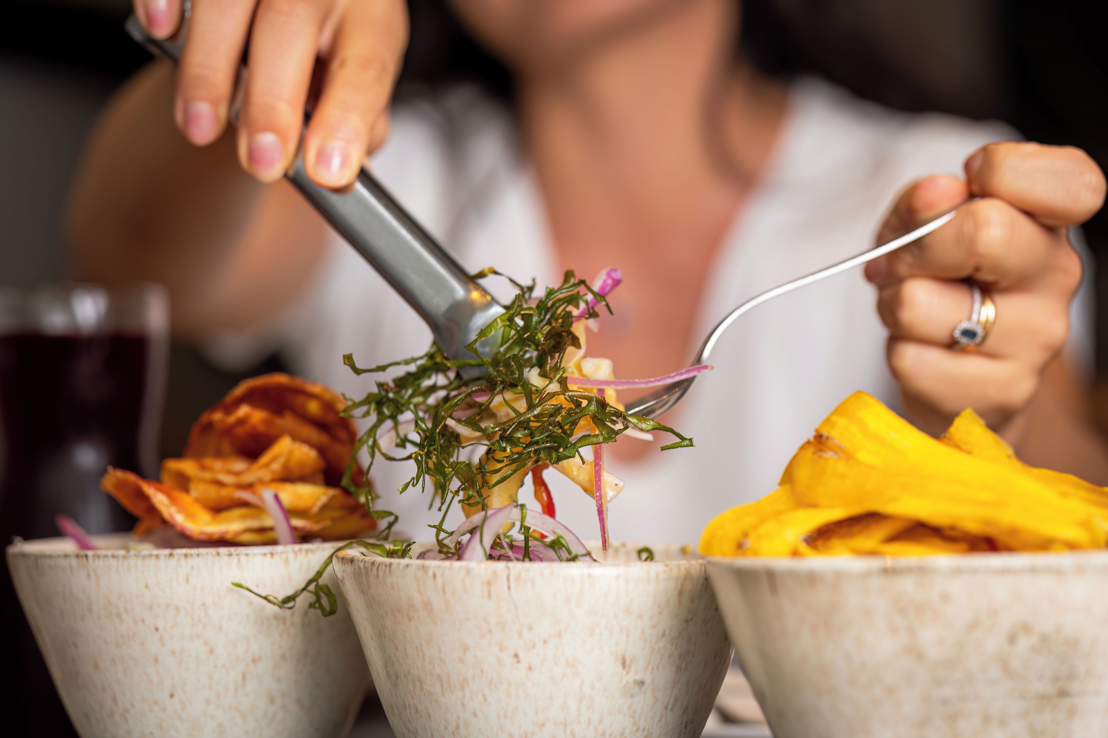 lunch and dinner served, peruvian cuisine