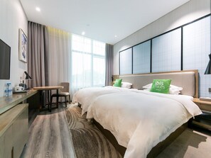 1 chambre, literie de qualité supérieure, bureau, chambres insonorisées
